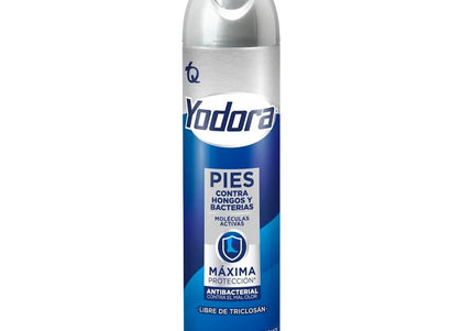 Desodorante Yodora Spray Pies Antibacterial 260Ml