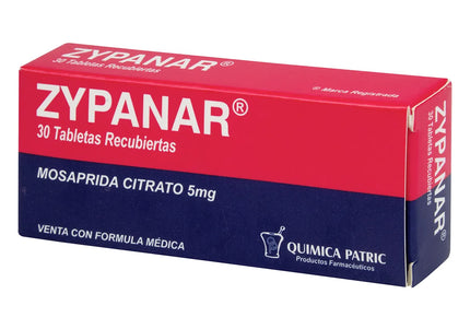 Zypanar 30 Tabletas