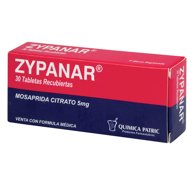 Zypanar 30 Tabletas
